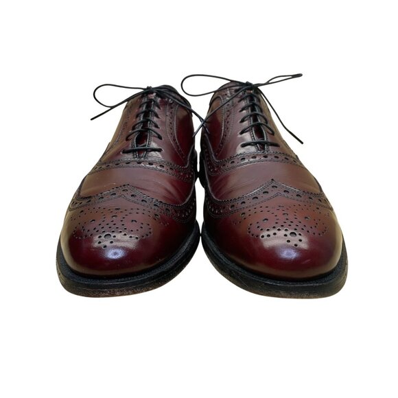 Allen Edmonds Men’s Brown Leather McAllister Wingtip Dress Shoes Size 10.5 B main image 6